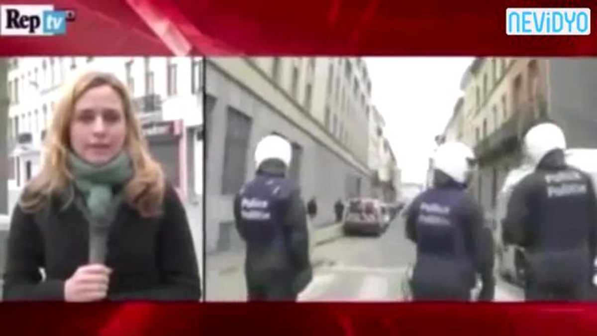 Kadın Muhabire Canlı Yayında Saldırı
