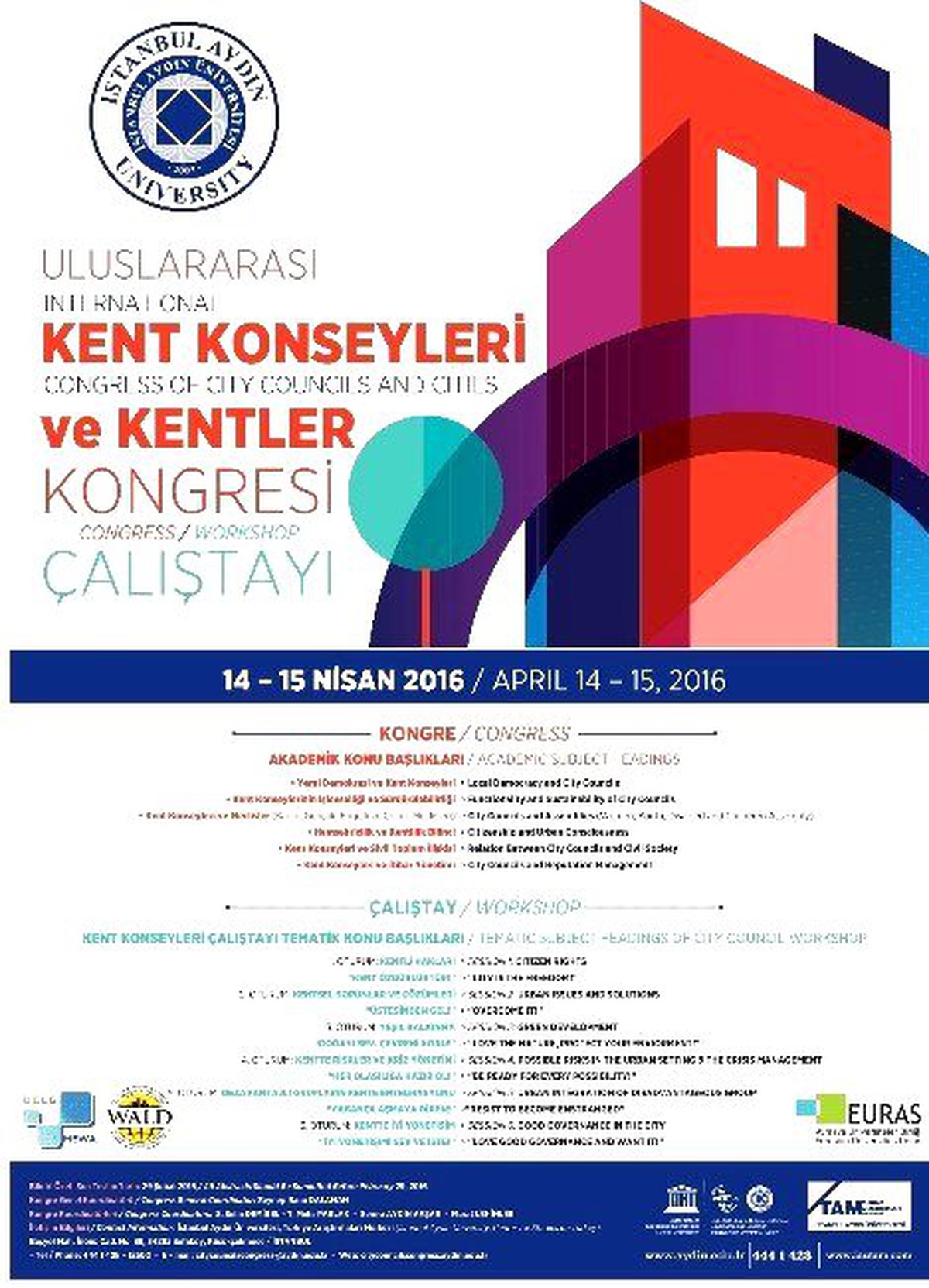 Kent Konseyleri, Belediye Başkanları ve Akademisyenler Buluşuyor