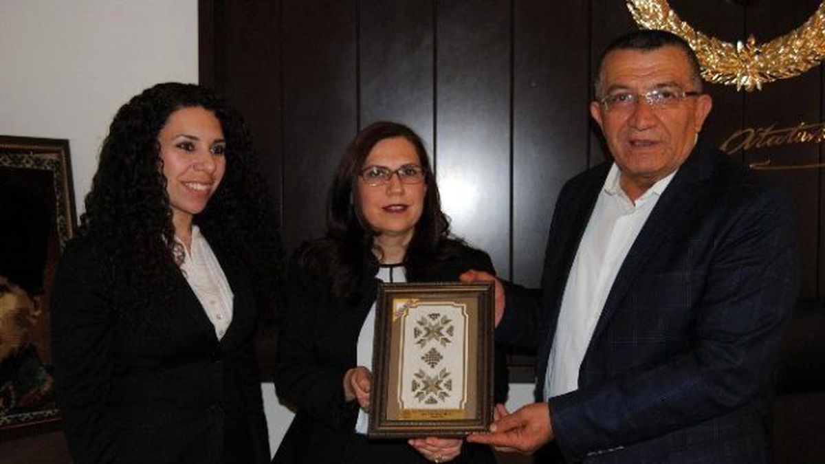 KKTC Mersin Konsolosu İnanıroğlu\'ndan Mgc\'ye Ziyaret