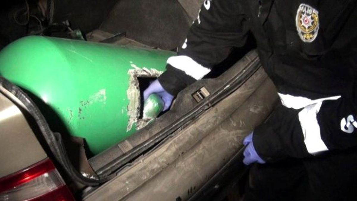 Lpg Tankında Uyuşturucu