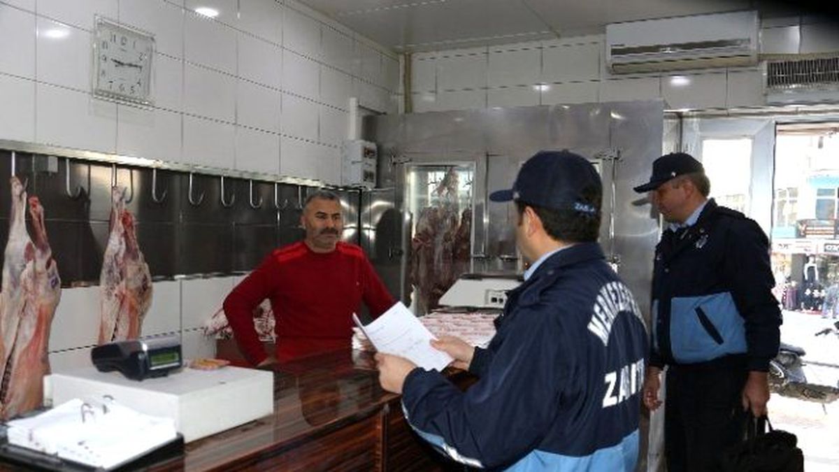 Merkezefendi\'de Kasaplar Denetlendi