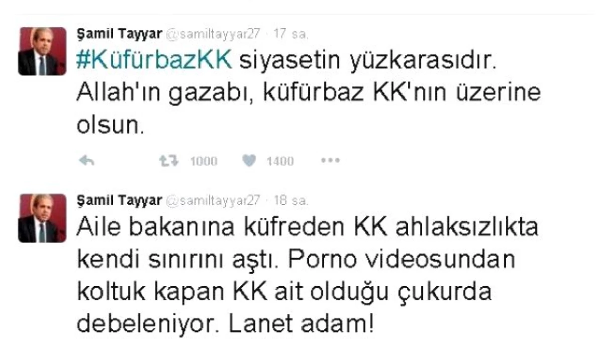 Milletvekili Şamil Tayyar\'dan Kemal Kılıçdaroğlu\'na Sert Tepki