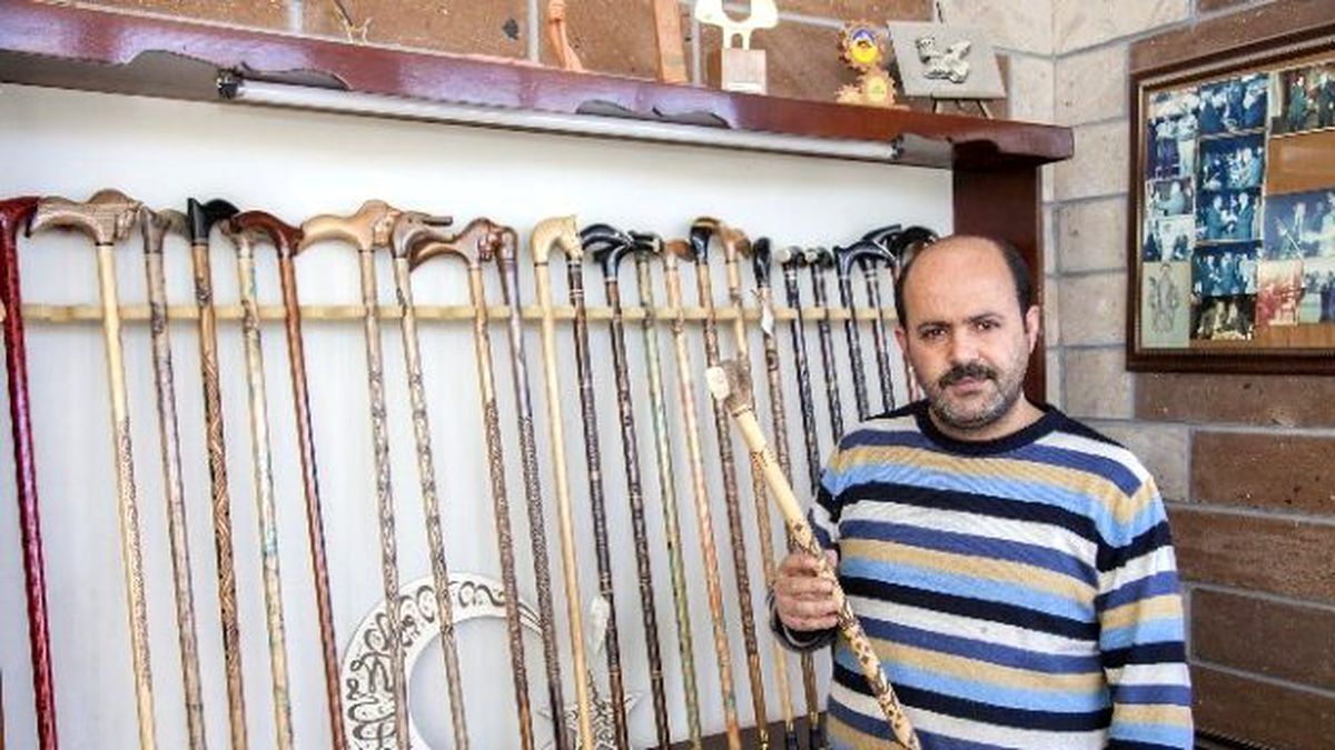 Bastonda Kayı Simgesi