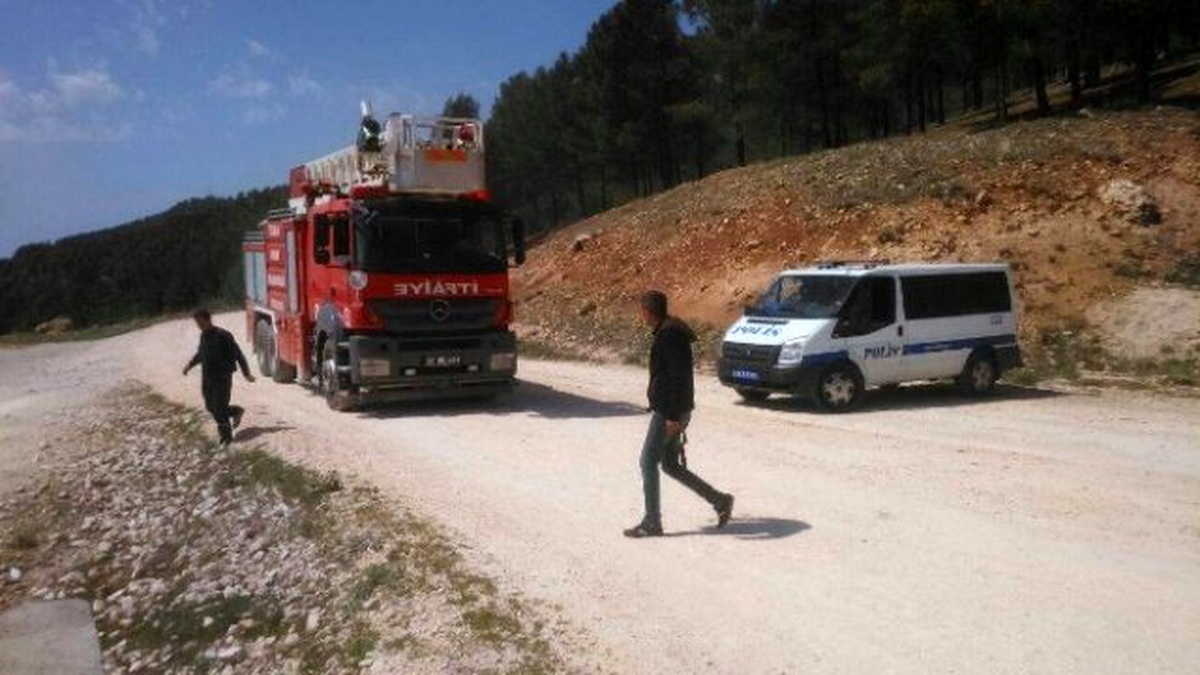 Petrol Kuyusunda Yangın İhbarı Asılsız Çıktı