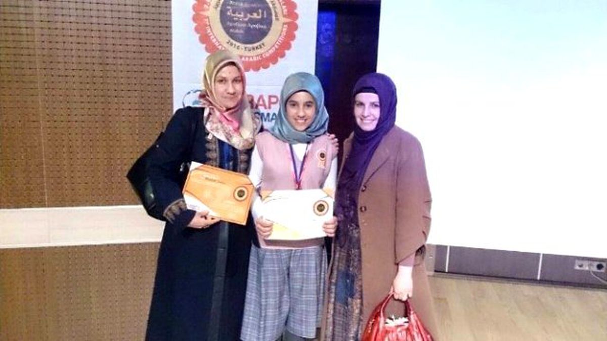 Rabia Hatun Kız Anadolu İmam Hatip Lisesi Yarışmaya Damga Vurdu