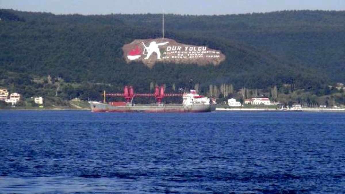 Rus Askeri Kargo Gemisi Akdeniz Yolunda