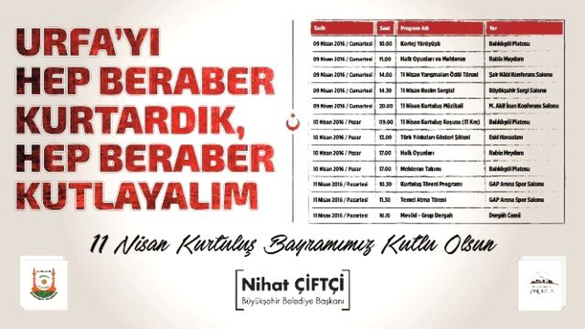 Şanlıurfa\'ya İstiklal Madalyası Verilecek