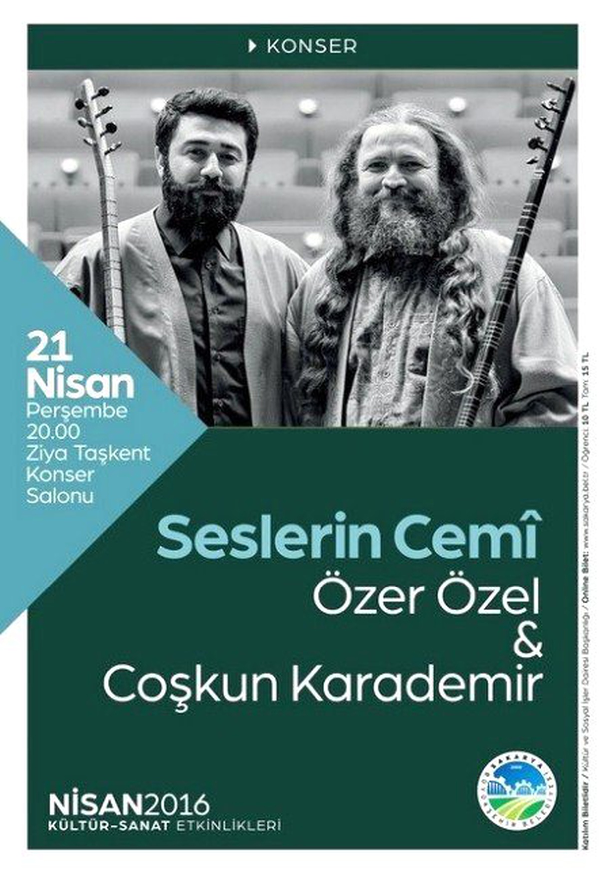 Seslerin Cemi\' Konserinin Biletleri Satışa Çıkarıldı