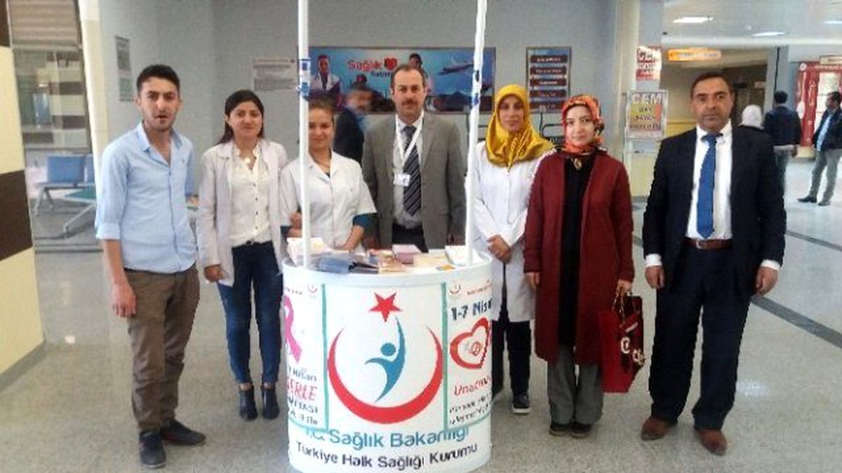 Van\'da Kanser Haftası Etkinlikleri