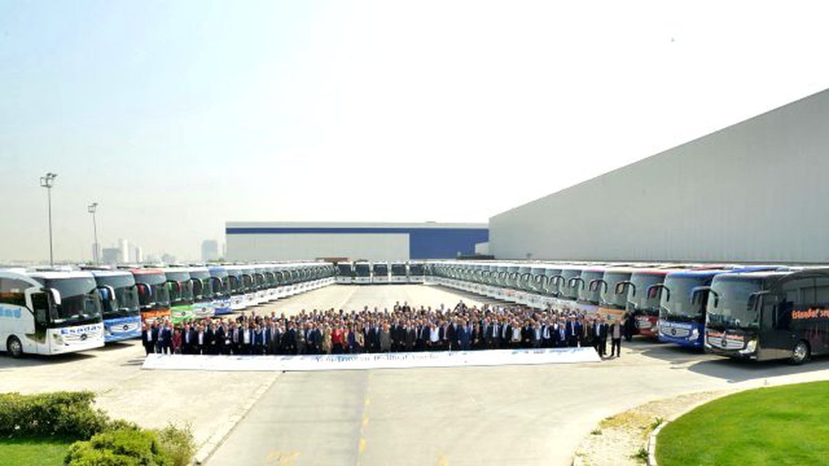 50 adet yeni Mercedes-Benz Travego filolardaki yerini alıyor