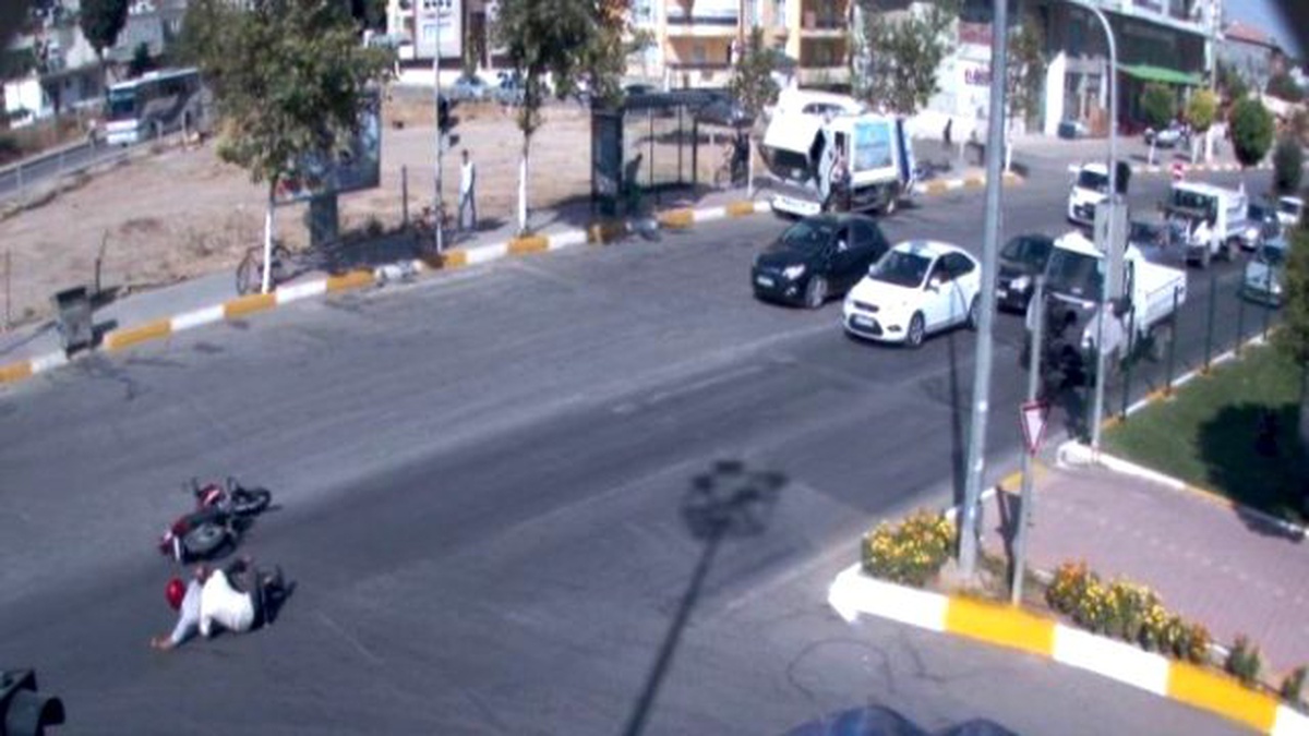 Adıyaman\'da Motosiklet Kazaları