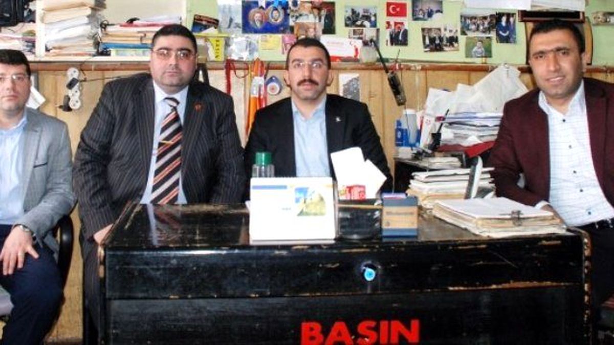 AK Parti İl Başkanı Çalkın\'dan Kkdgc Başkanı Daşdelen\'e Tebrik Ziyareti