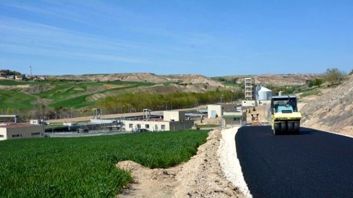 Atıksu Arıtma Tesisi Yolu Asfaltlandı