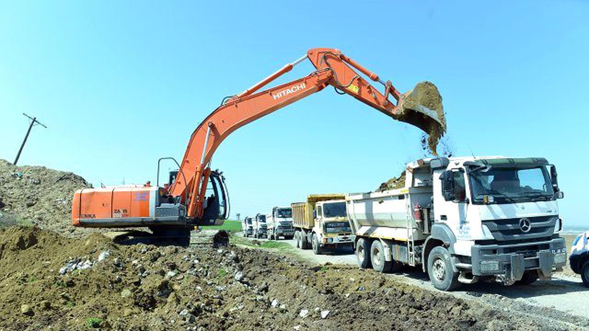Balpınar\'a Duble Yol Çalışması