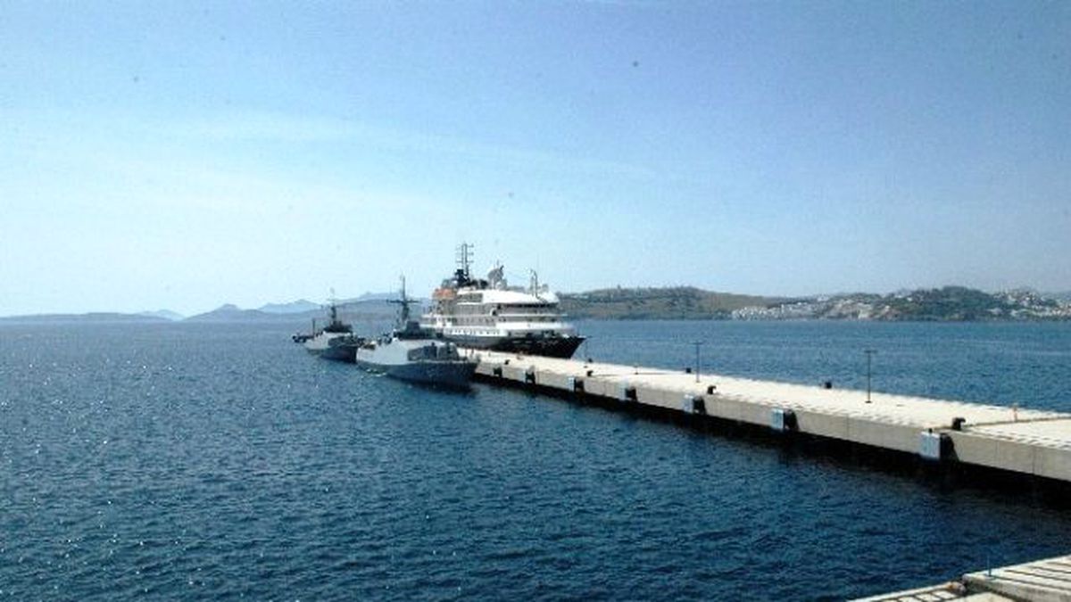 Bodrum\'a İlk Turist Kafilesi Deniz Yolu ile Geldi