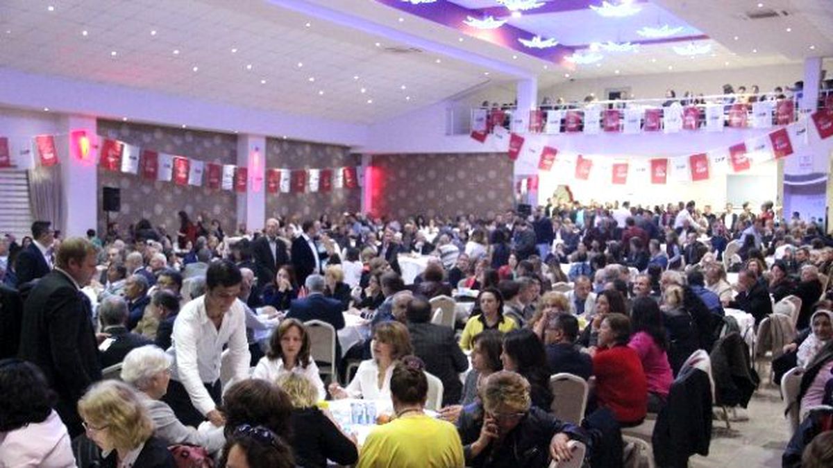 CHP Çan İlçe Teşkilatı Dayanışma Yemeğinde Buluştu