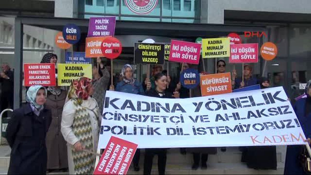 Gaziantep\'te Kadınlardan Kılıçdaroğlu Hakkında Suç Duyurusu