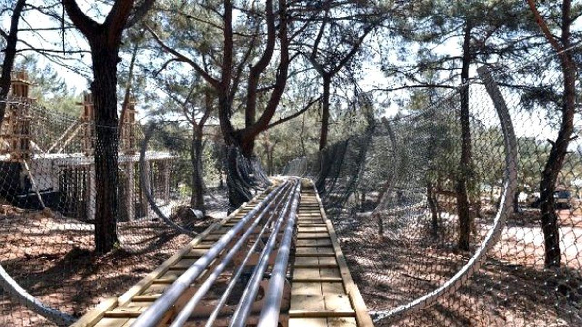 Kepez\'e 810 Metrelik Adrenalin Kızağı