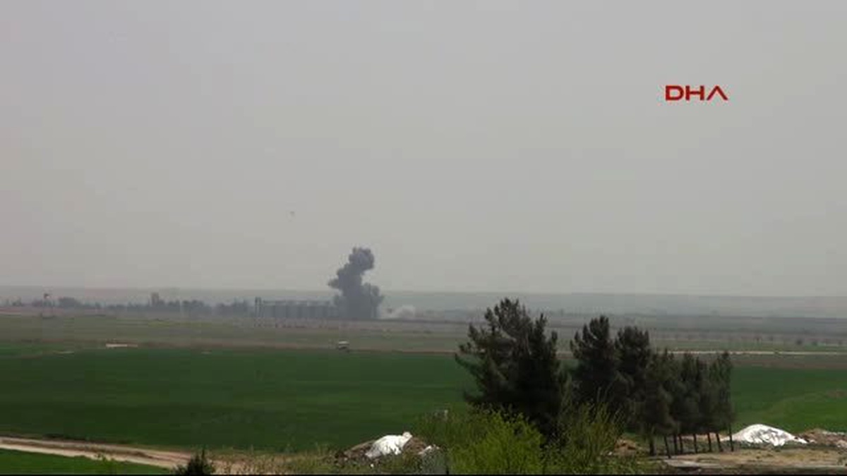 Kilis\'e Yine Katyuşa Roketi Düştü 3 Yaralı