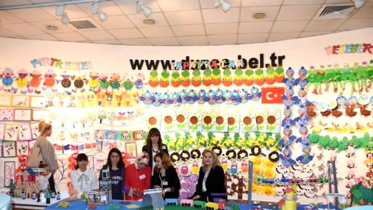 Mevlüde Çıtlak Anaokulu Sergisi Beğenildi