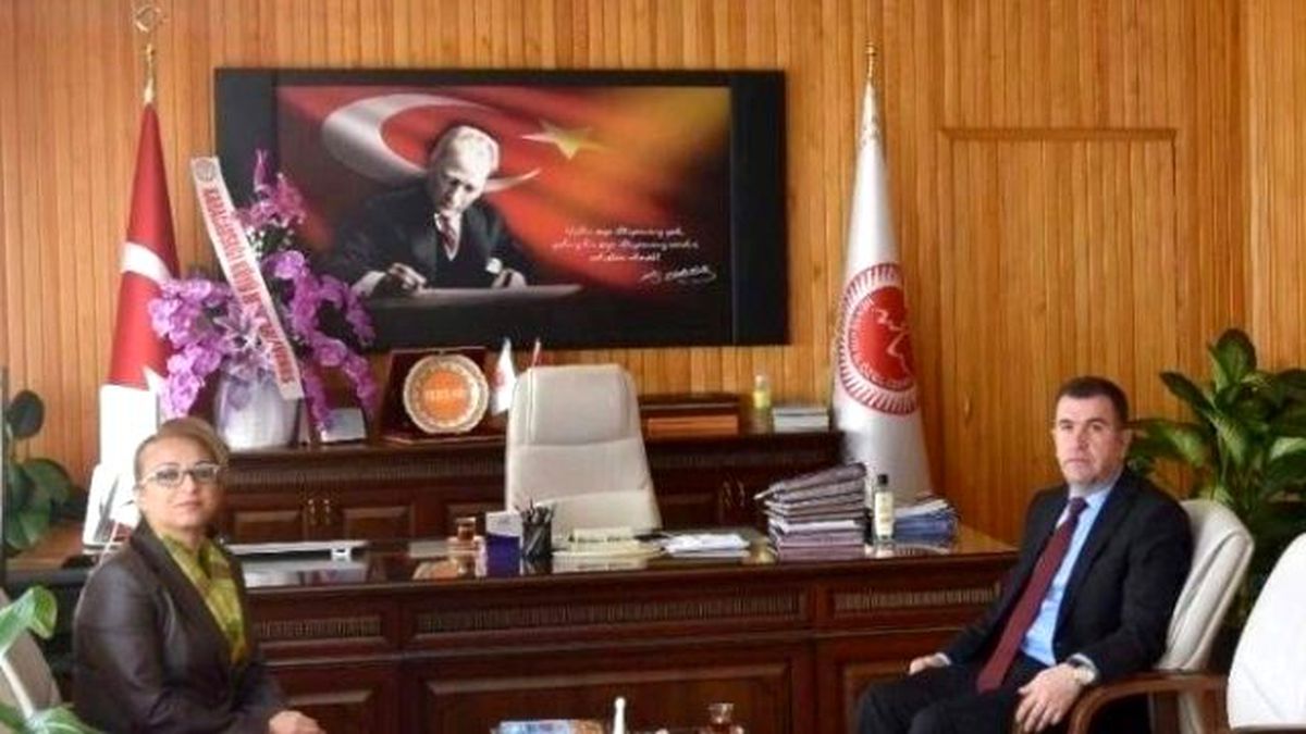 Rektör Kılıç, Genel Sekreter Mustafa Eldivan\'a Hayırlı Olsun Ziyaretinde Bulundu