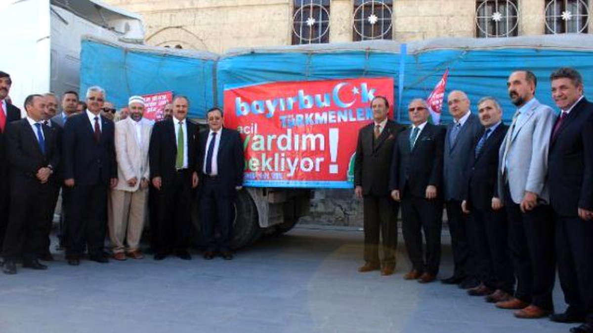 Sivas\'tan Bayırbucak Türkmenleri\'ne 1 Tır Dolusu Un