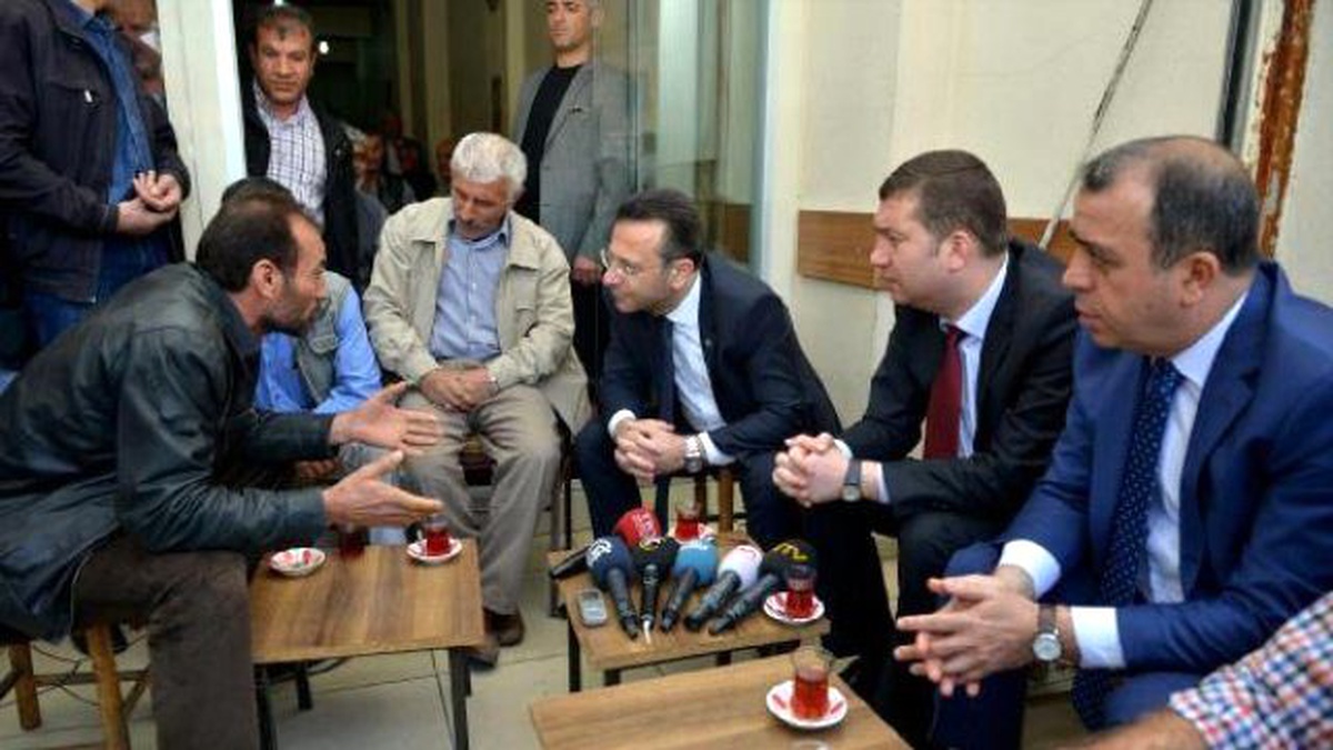 Vali Aksoy, 6 Gün Sokağa Çıkma Yasağı Uygulanan Kaynartepe Esnafını Ziyaret Etti