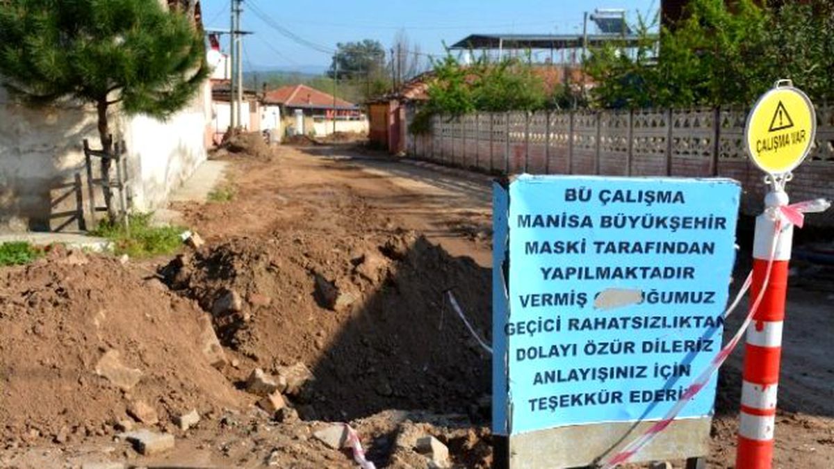 Ahmetli\'ye Kanalizasyon Hamlesi