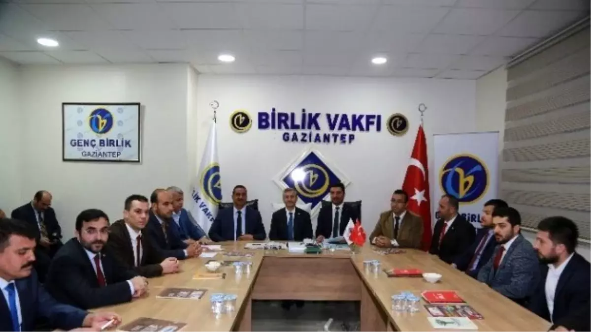 Başkan Tahmazoğlu, Birlik Vakfının Konuğu Oldu