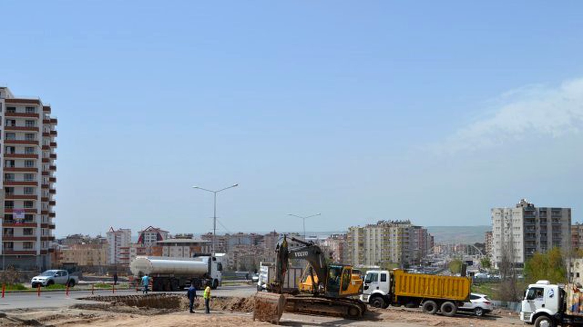 Batmanda 3.Köprülü Kavşağı Çalışmaları Başladı