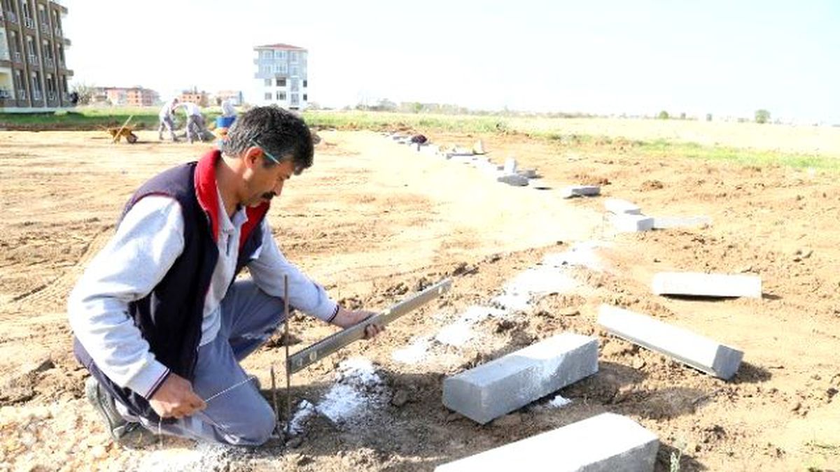 Bin Metrekarelik Park Çalışması Başladı