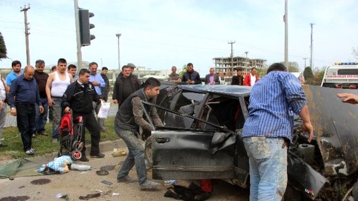 Çarşamba'da Trafik Kazası: 3 Yaralı