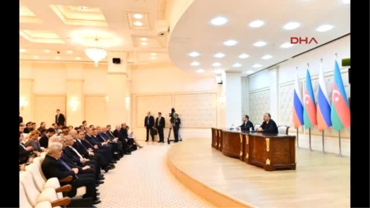 Cumhurbaşkanı Aliyev, Rusya Başbakanı Medvedev\'i Kabul Etti