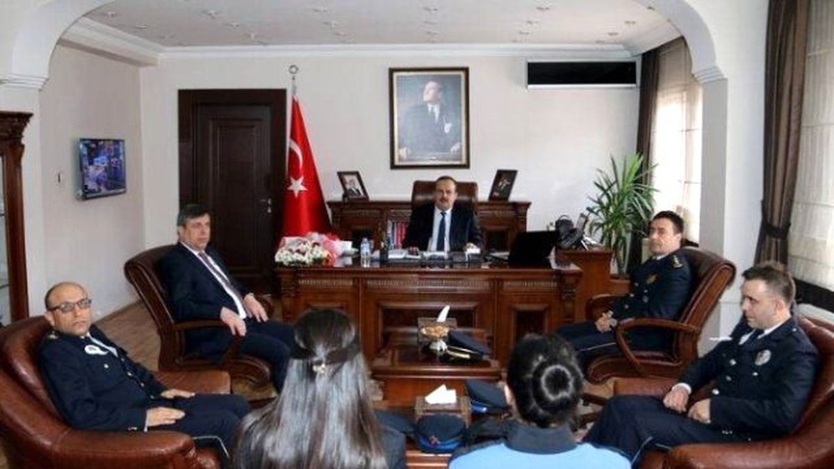 Emniyet Müdürü Holoğlu'ndan Vali Canbolat'a Ziyaret
