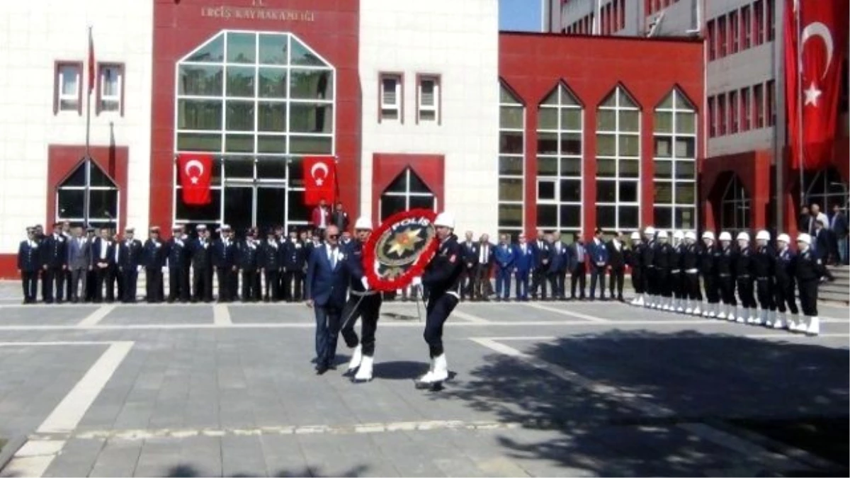 Erciş\'te 10 Nisan Polis Haftası Etkinlikleri