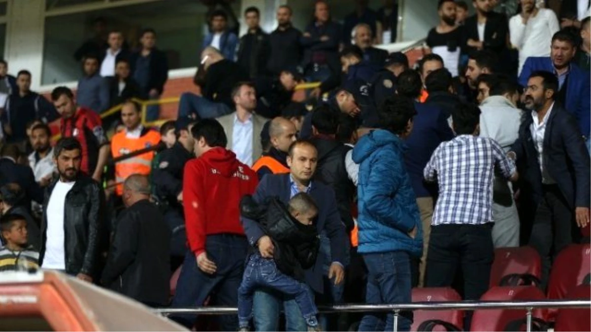 Gaziantepspor Maçı Sonunda Arbede