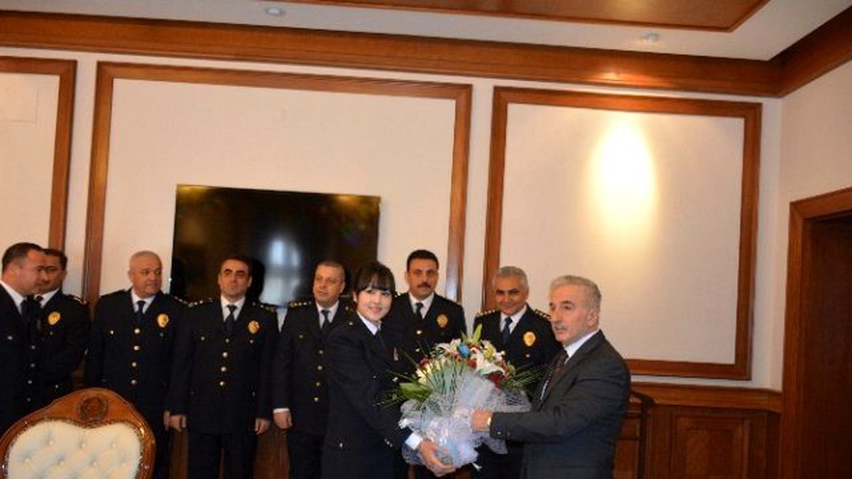 Malatya Emniyet Teşkilatı, Vali Kamçı\'yı Ziyaret Etti