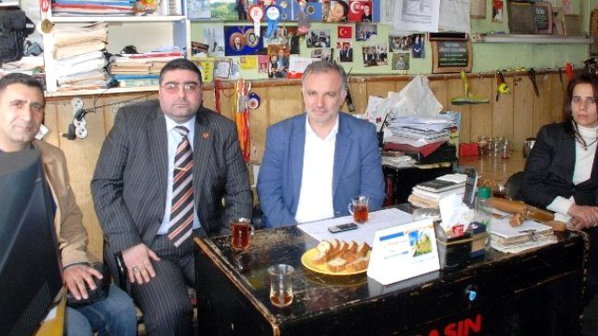 Milletvekili Bilgen\'den, Kkdgc Başkanı Daşdelen\'e Tebrik Ziyareti