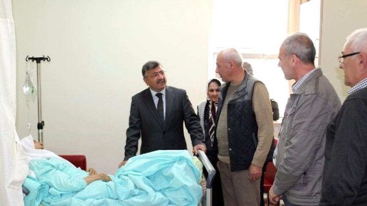 Niğde Belediye Başkan Faruk Akdoğan\'dan Hasta Ziyareti