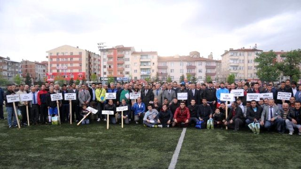 Niğde Belediyesinin Kurumlar Arası Futbol Turnuvası Başlıyor