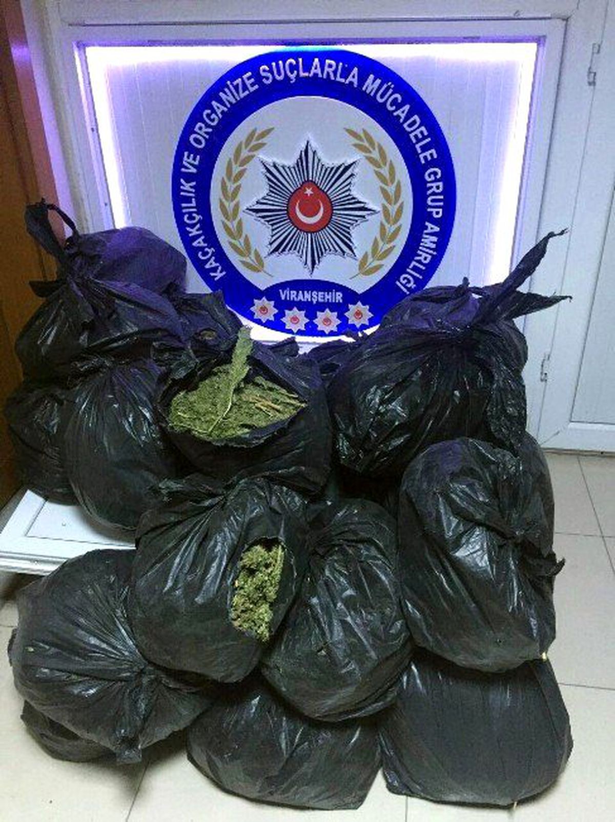 Şanlıurfa\'da 75 Kilo Esrar Ele Geçirildi