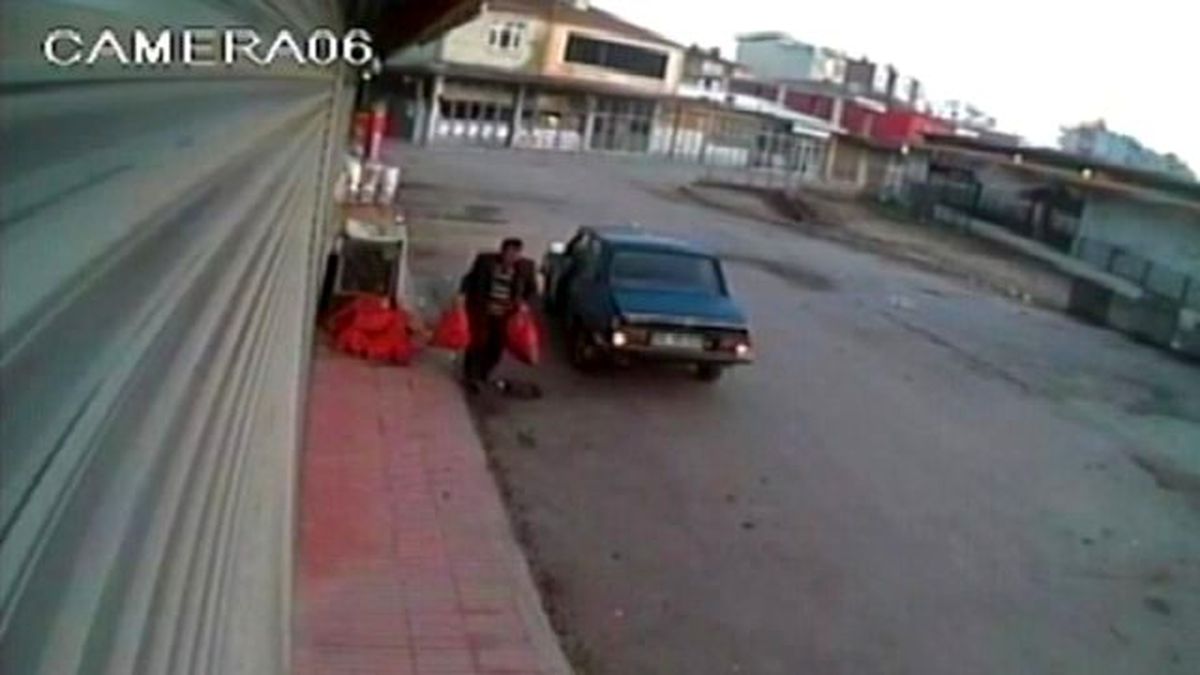 Soğan Hırsızlığı Kamerada