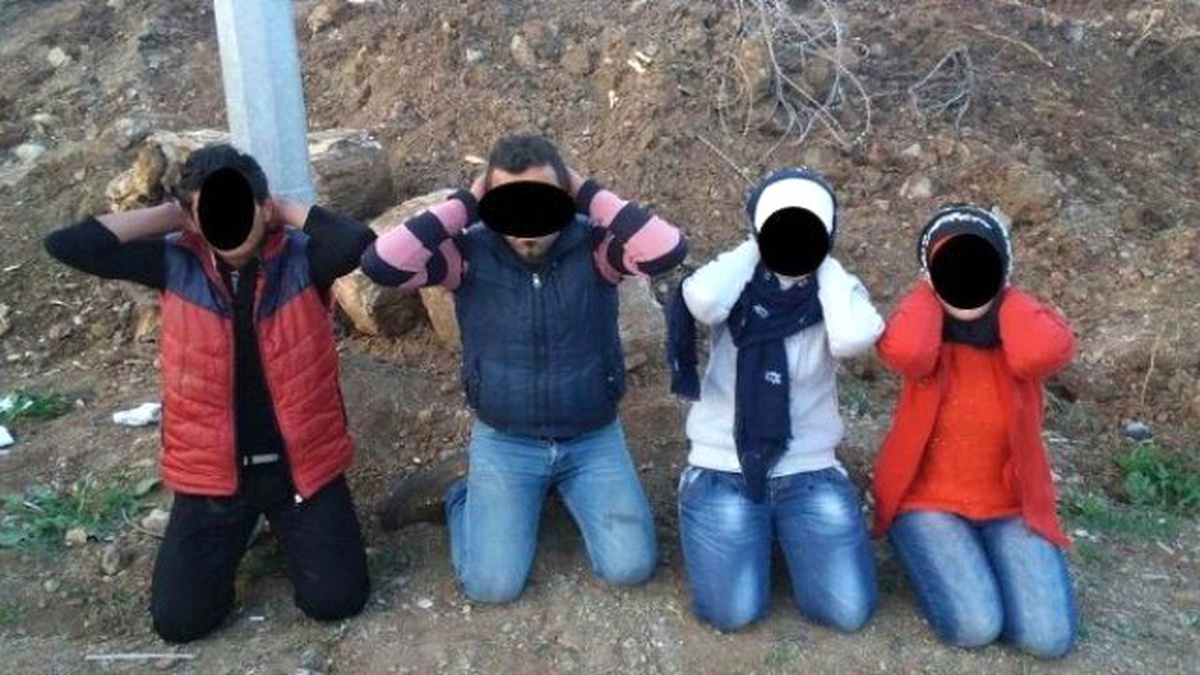 Suriye Sınırında 4 Pyd/ypg\'li Yakalandı