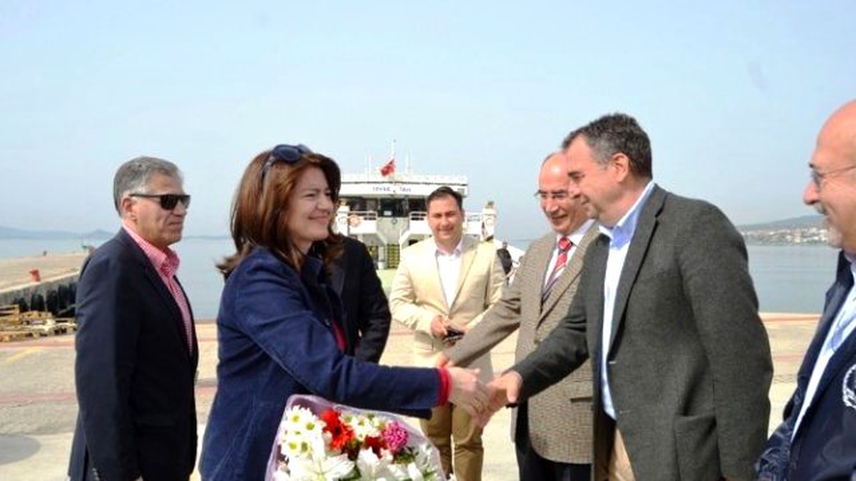 Yunanistan\'ın Yeni İzmir Başkonsolosu Ayvalık\'ta