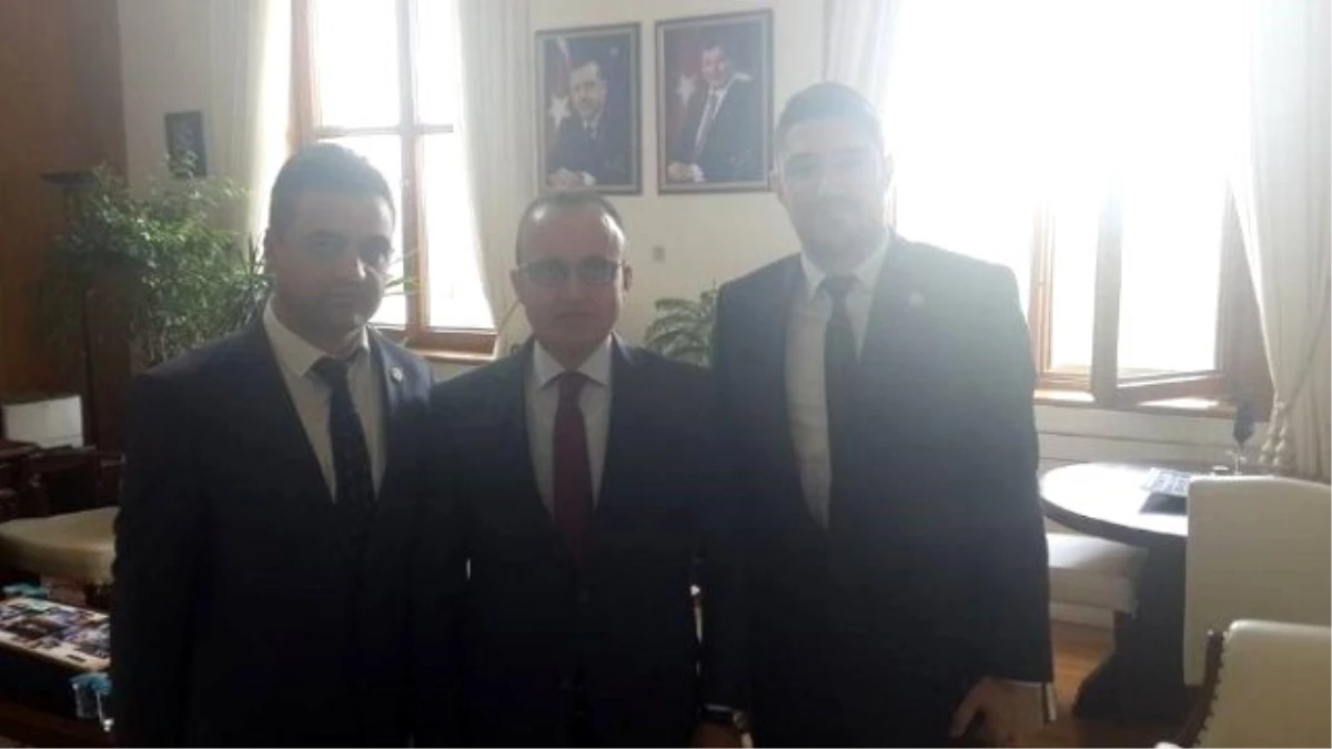 Zonguldak Sağlık-sen\'den AK Parti Grup Başkan Vekili Bülent Turan\'a Ziyaret