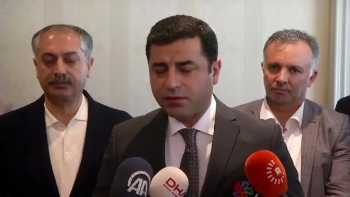 Hdp Eş Genel Başkanı Demirtaş