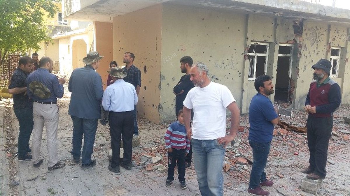 İdil\'de Hasar Tespit Çalışmalarına Başlandı