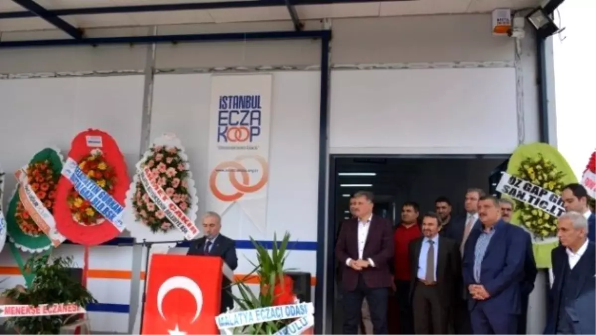 İstanbul Eczacılar Üretim Temin Dağıtım Kooperatifi Beydağı Şubesi Açıldı