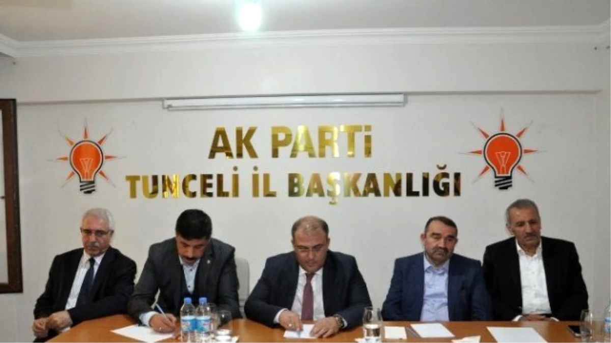 Tunceli\'de \'Yeni Türkiye\'de Sivil Toplum Buluşmaları\' Toplantısı Yapıldı