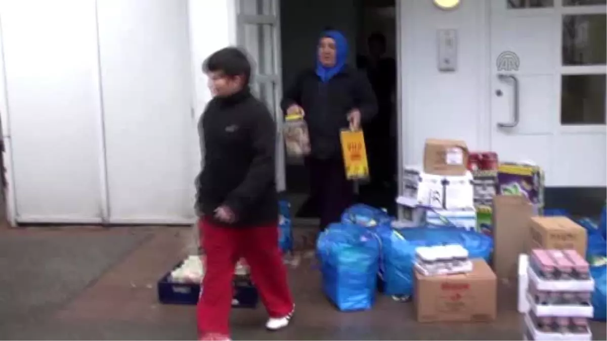 Uetd\'den İsveç\'teki Suriyeli Sığınmacılara Yardım